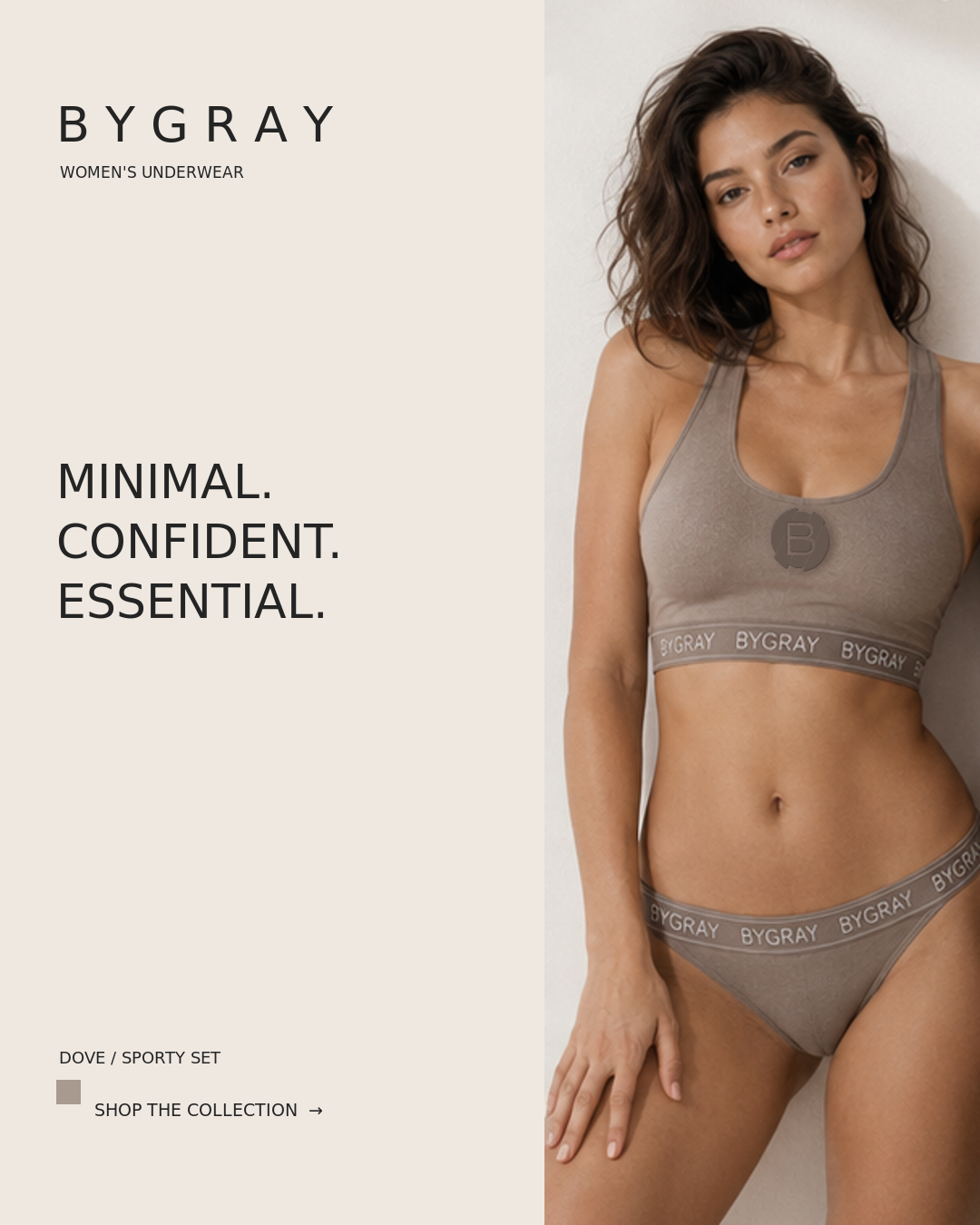 BYGRAY Bodywear Set – Women