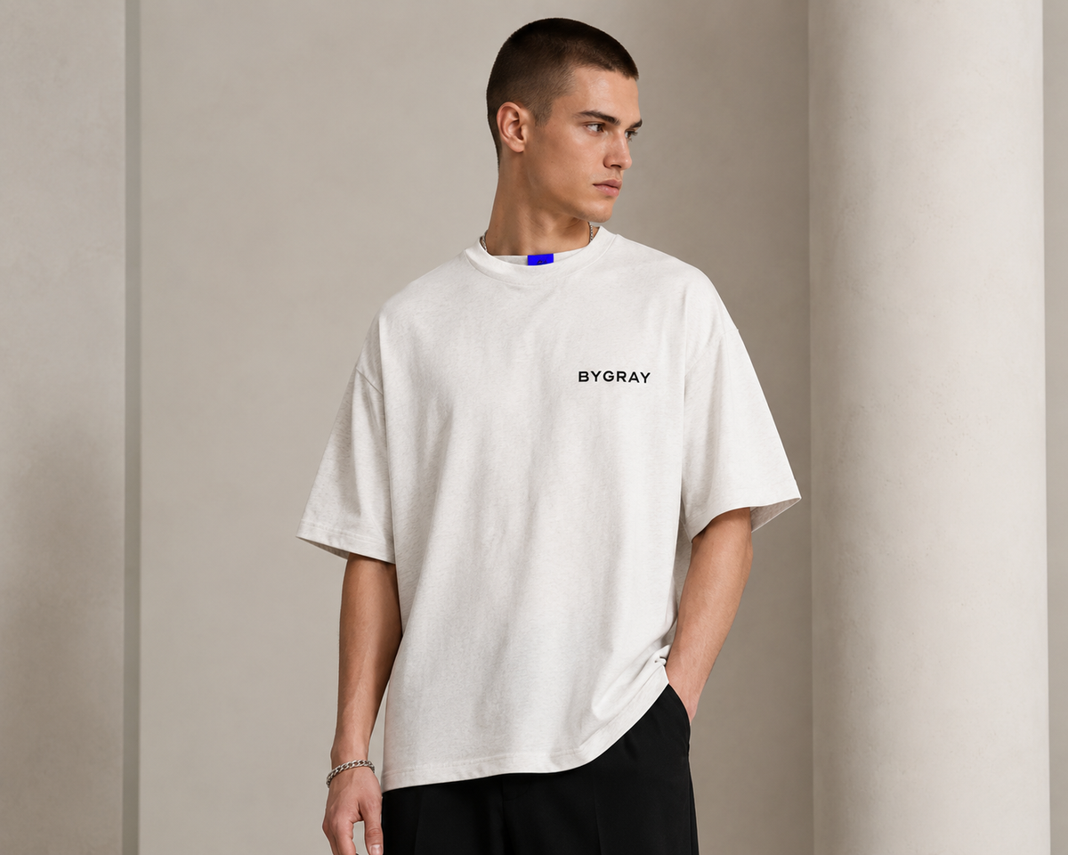 BYGRAY Signature Logo Tee – Men